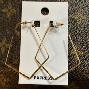 NWT Express Gold Earrings